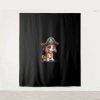 Beagle Pirate Costume Jolly Roger Flag Skull Cross