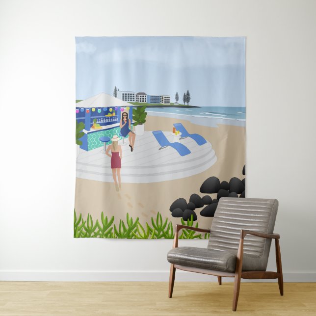 Tapete De Parede Bebidas no Bar de Praia (In Situ)