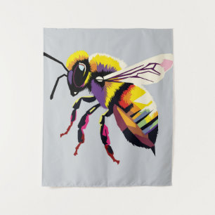 Tapete De Parede Bee pop art