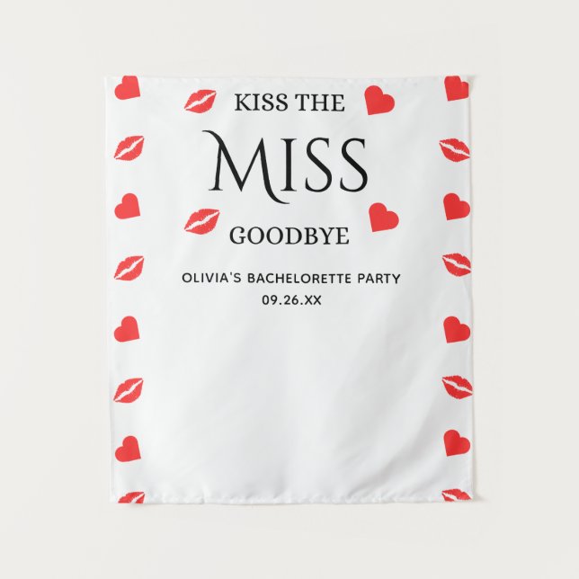 Tapete De Parede Beije o pano de fundo da foto da Miss Goodbye Bach (Frente)