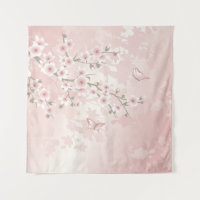 Beijo de Cerejeira Rosa Floral Vintage