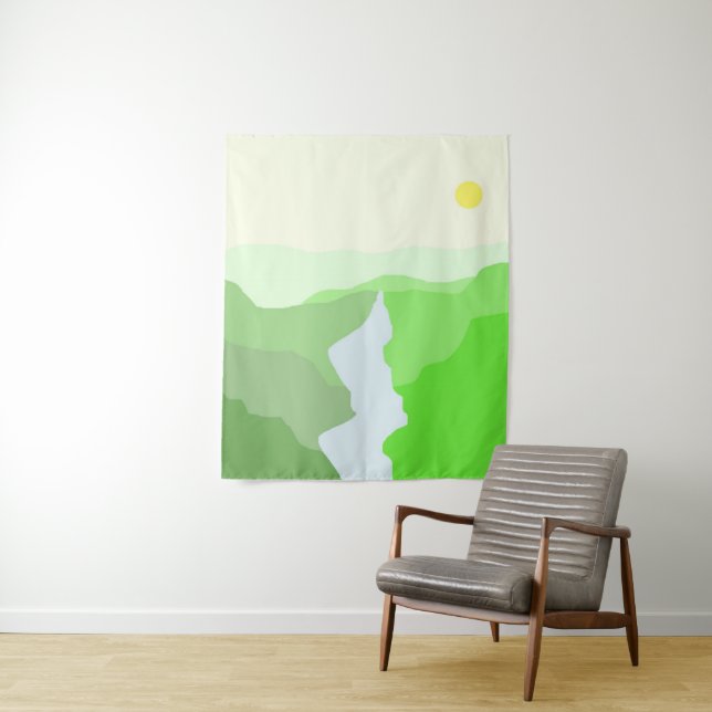 Tapete De Parede bela pintura paisagística (In Situ)