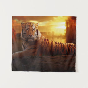 Tapete De Parede Bela Tigre