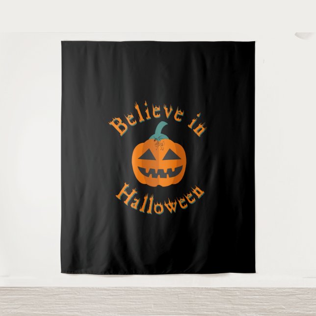 Tapete De Parede Belive no Halloween (Frente)