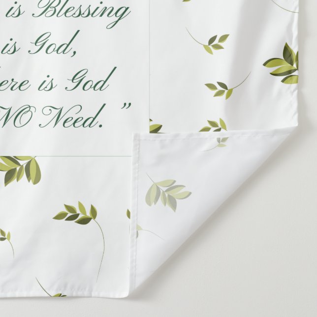 Tapete De Parede Bênção Doce Lar (Detalhe)