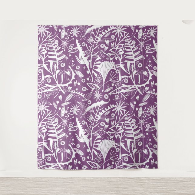 Tapete De Parede Berry Botânico Abundance (Frente)