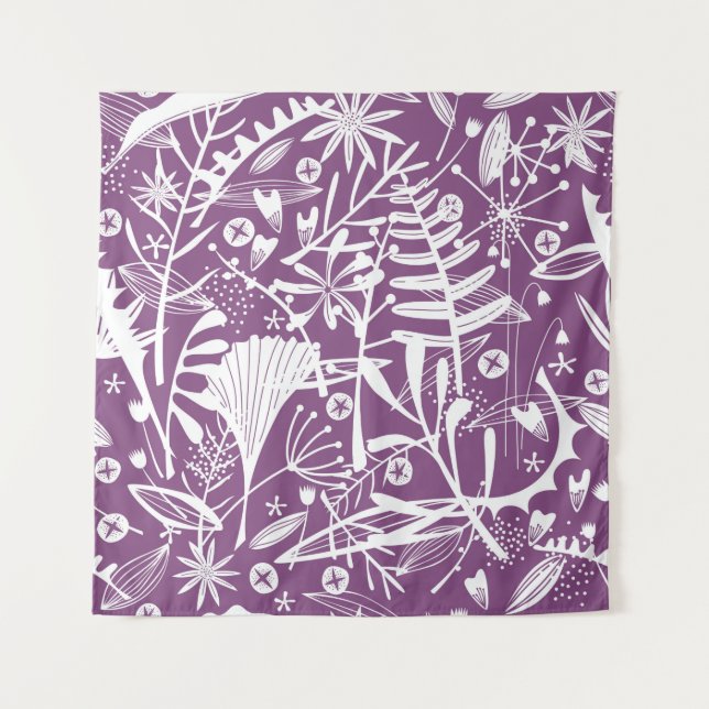 Tapete De Parede Berry Botânico Abundance (Frente)