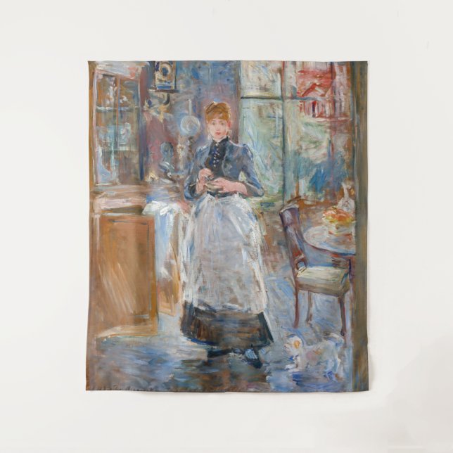 Tapete De Parede Berthe Morisot - Na Sala De Jantar (Frente)