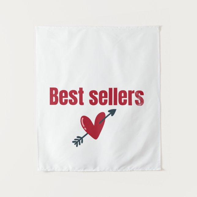Tapete De Parede Best Sellers Valentine Heart Arrow T-Shirt (Frente)