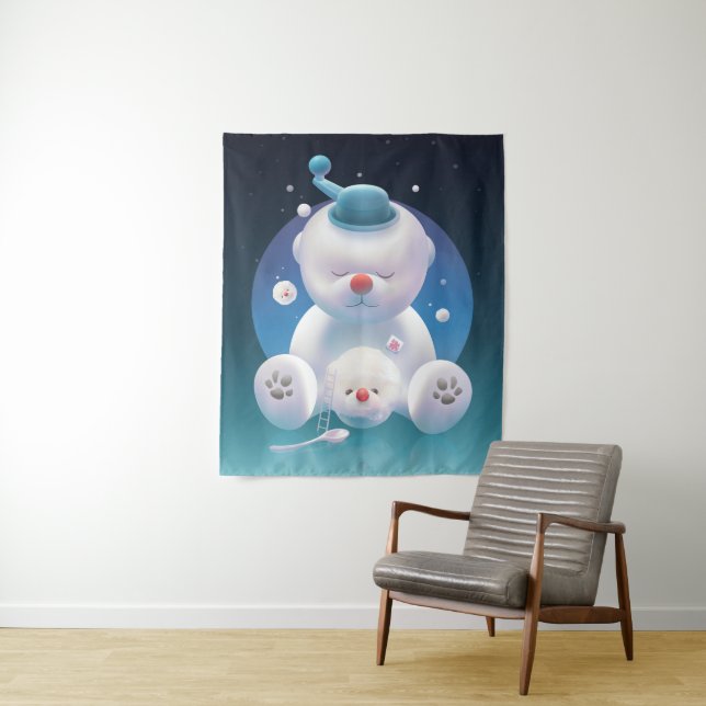 Tapete De Parede Bichon Ice Shaver Dreamland (In Situ)