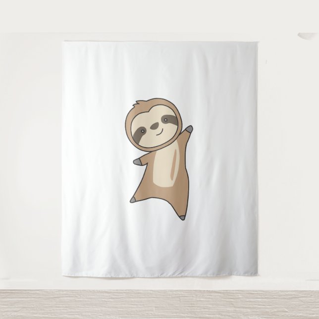 Tapete De Parede Bichos Lentos E Bonitos Para Crianças Leves Engraç (Frente)