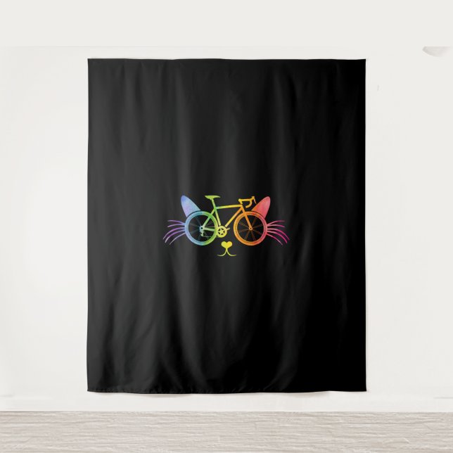 Tapete De Parede Bicicleta Lgbt (Frente)