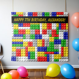 Tapete De Parede Bicks de Blocos de Construção Fundo de Festa de an