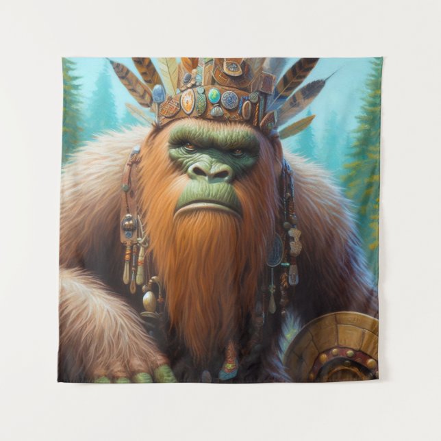 Tapete De Parede Bigfoot Eco Warrior (Frente)