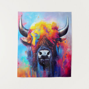 Tapete De Parede Bison Animal Discovery Adventure Planet Nature