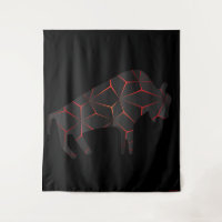 Bison de Fiery Animais Pré-Históricos