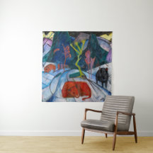 Bison no inverno | Franz Marc |