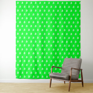 Tapete De Parede Bitcoin Verde
