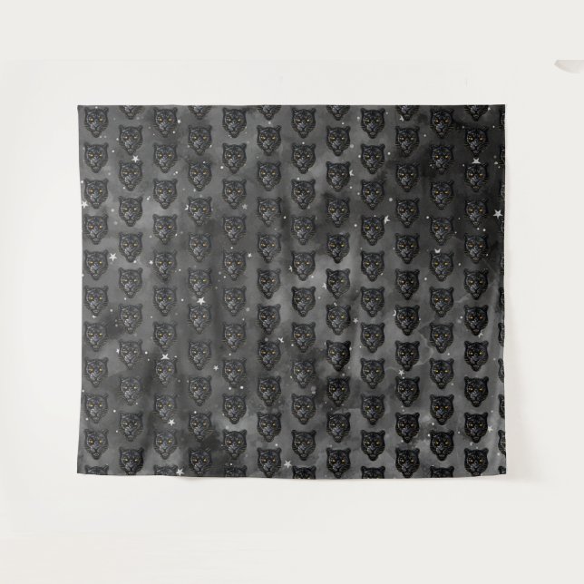 Tapete De Parede Black Panther Tapestry (Frente (Horizontal))