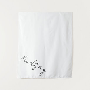 Tapete De Parede Blanket Personalizado com Nome, Vazio de Lançament