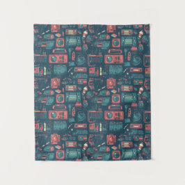 Tapete De Parede Blast From the Past: 80's Tech