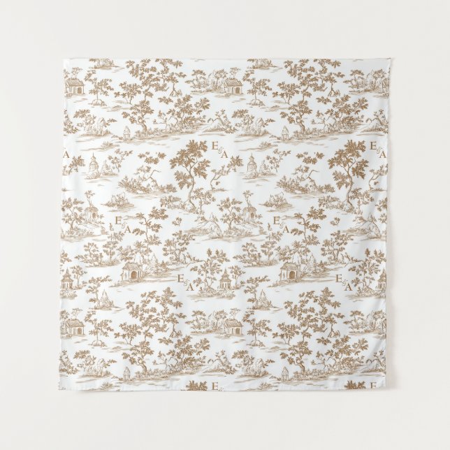 Tapete De Parede Bloco de Cobre/Mocha Mousse, Fundo da Parede Fotog (Frente)