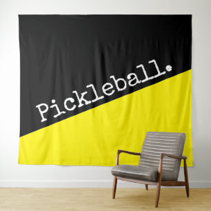 Tapete De Parede Bloco de Cor Amarelo-Amarelo-Brilhante do esporte 