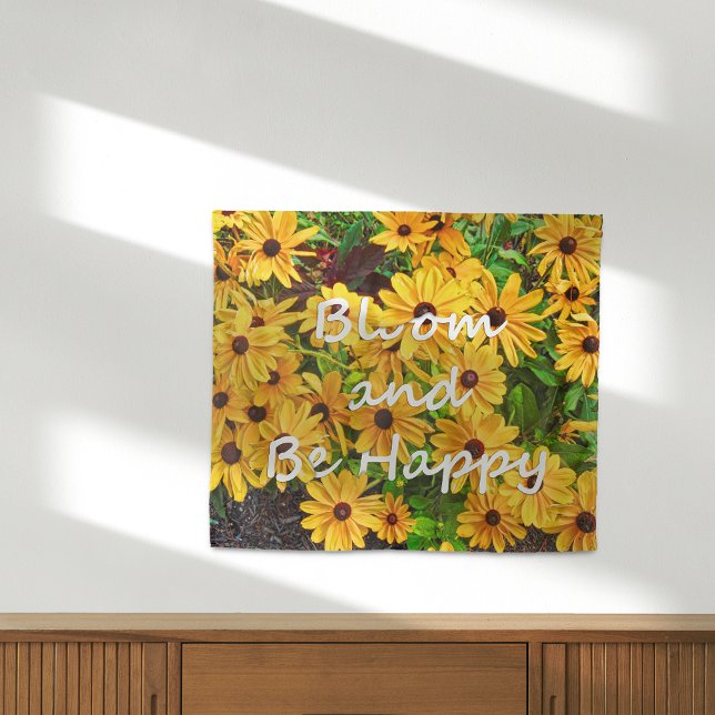 Tapete De Parede Bloom E Seja Feliz (Criador carregado)