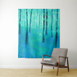 Tapete De Parede Bluebell Woodland