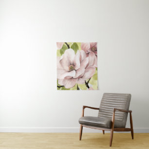 Tapete De Parede Blush Magnolia Flowers