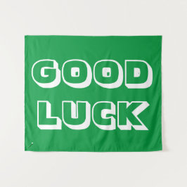 Tapete De Parede Boa sorte, branco verde