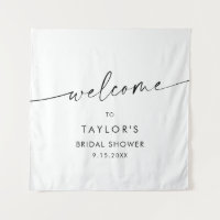 Boas-vindas Minimalistas para Chá de Noiva KAIA