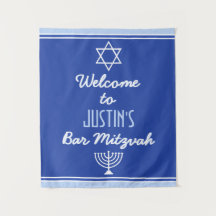Boas-vindas Personalizadas para Bar Mitzvah