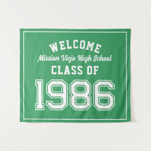 Tapete De Parede Boas-vindas Turma de 1986, Decoração de Festa de R