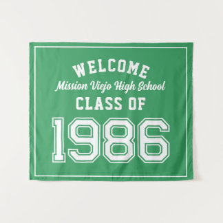 Tapete De Parede Boas-vindas Turma de 1986, Decoração de Festa de R