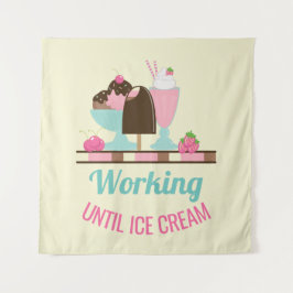 Tapete De Parede Bobo Trabalhando Até Sorvete - Tentativas Iumivas