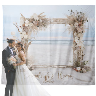 Tapete De Parede Boho Beach Bliss - Plano de Casamento