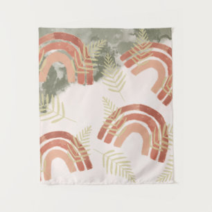 Tapete De Parede Boho Rainbow