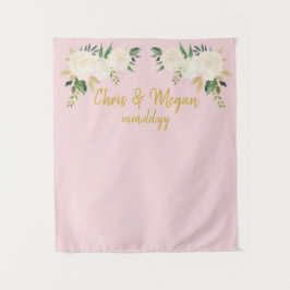 Tapete De Parede Boho Weding Backdrop Dourado Foto Rosa Booth Prop