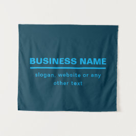Tapete De Parede Bold Modern Business Name Modelo | Azul
