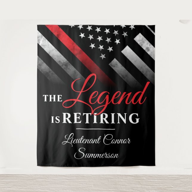 Tapete De Parede Bombeiro do Departamento de Bombeiros de Retirada (Frente)