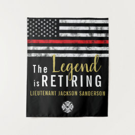 Tapete De Parede Bombeiro do Partido de Retirada de Bombeiros linha