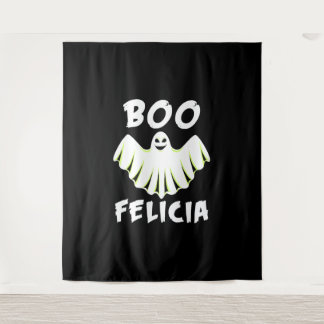 Tapete De Parede Boo Felicia Halloween Design
