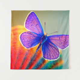 Tapete De Parede Borboleta Colorida