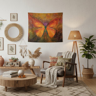 Tapete De Parede Borboleta extravagante 
