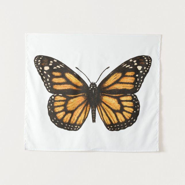 Tapete De Parede Borboleta monarca (Frente (Horizontal))