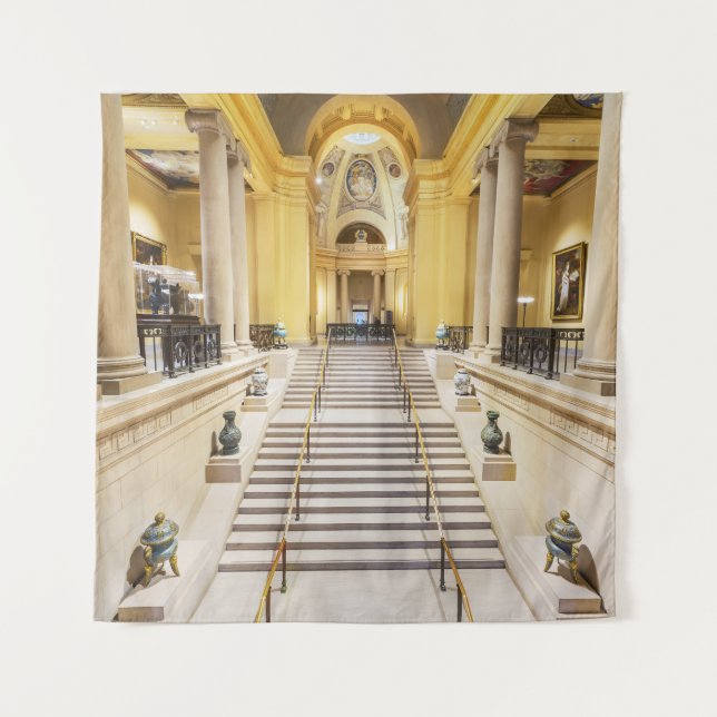 Tapete De Parede Boston MFA: Marco de Arte Americano (Frente)