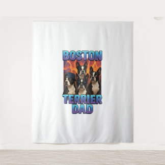 Tapete De Parede Boston Terrier