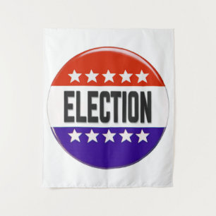 Tapete De Parede Botão de eleição