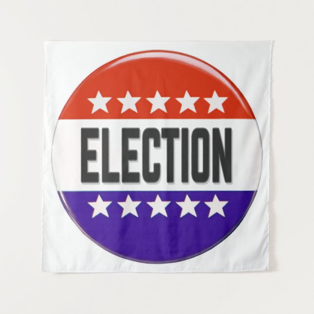 Tapete De Parede Botão de eleição (Frente)